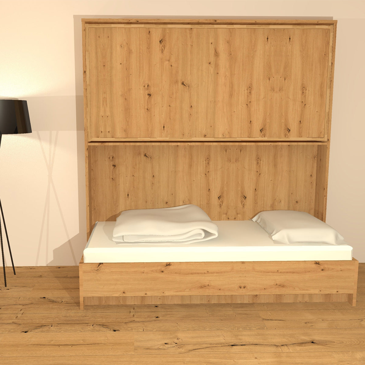 Gastro & Hotel - Multifunktionales Klappbett | Schrankbett | Stockbett Plano Cube | Sofa und Zusatzbett | inkl. Matratzen | robustes Design | TÜV geprüft | Made in Austria