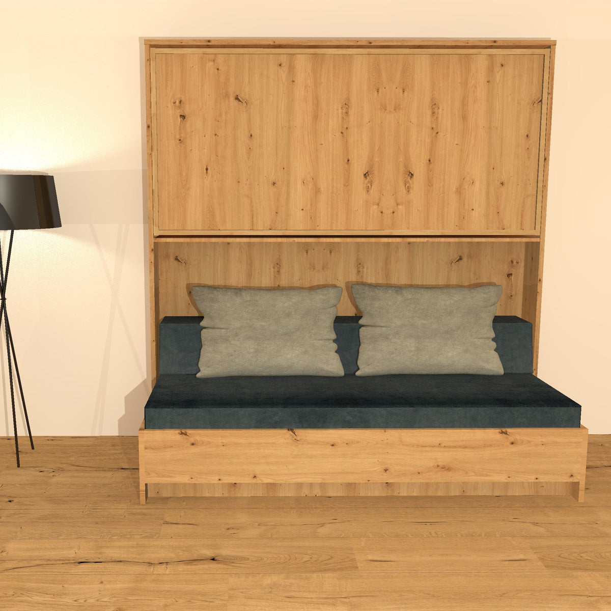 Multifunktionales Klappbett | Schrankbett | Stockbett | Sofa und Zusatzbett | inkl. Matratzen | robustes Design | TÜV geprüft | Made in Austria