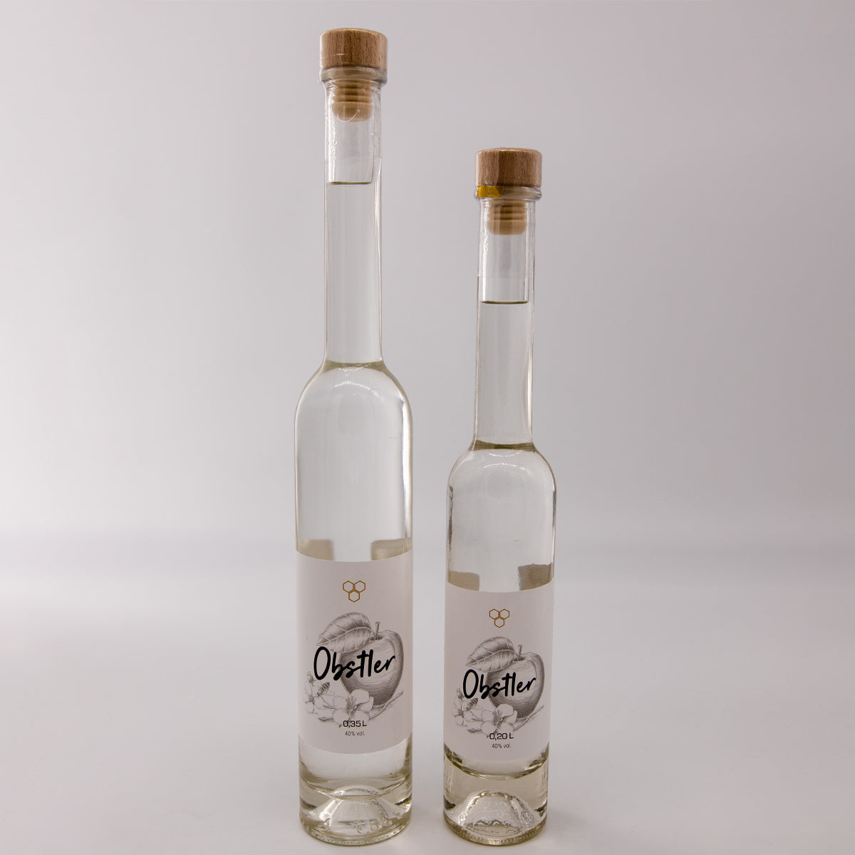 Obstler / Obst Schnaps | 40%vol. Alkohol | reiner Edelbrand | in verschiedenen Größen | Made in Germany