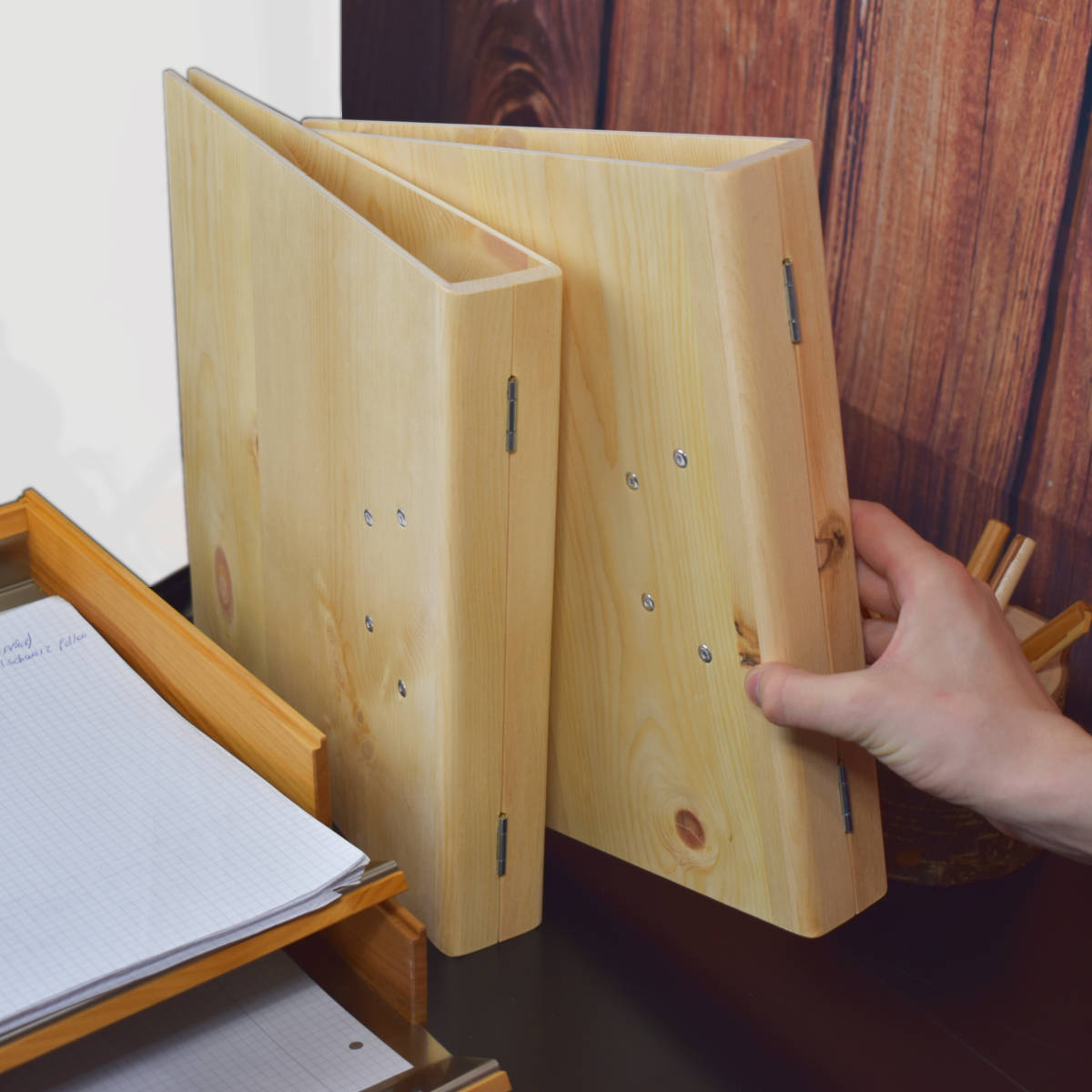 Edler Ordner | aus Zirbenholz | verschiedene Formate | Handarbeit aus Österreich