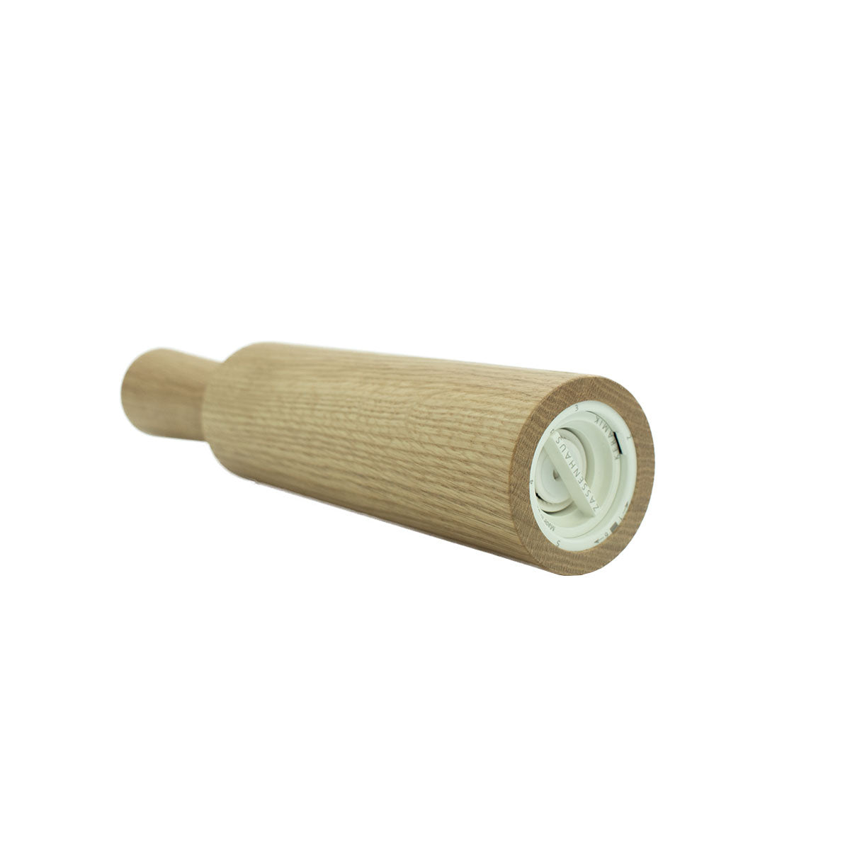 Salz- oder Pfeffermühle mit Porzellanmahlwerk | hoch | in verschiedenen Holzarten | mit Magnetkappe | DM 6 x H 29 cm