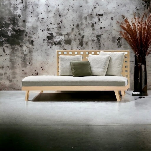 Design mit System - Daybed 'Lars' | B 90 x L 200 cm | Birke Schichtholz | Made in Austria