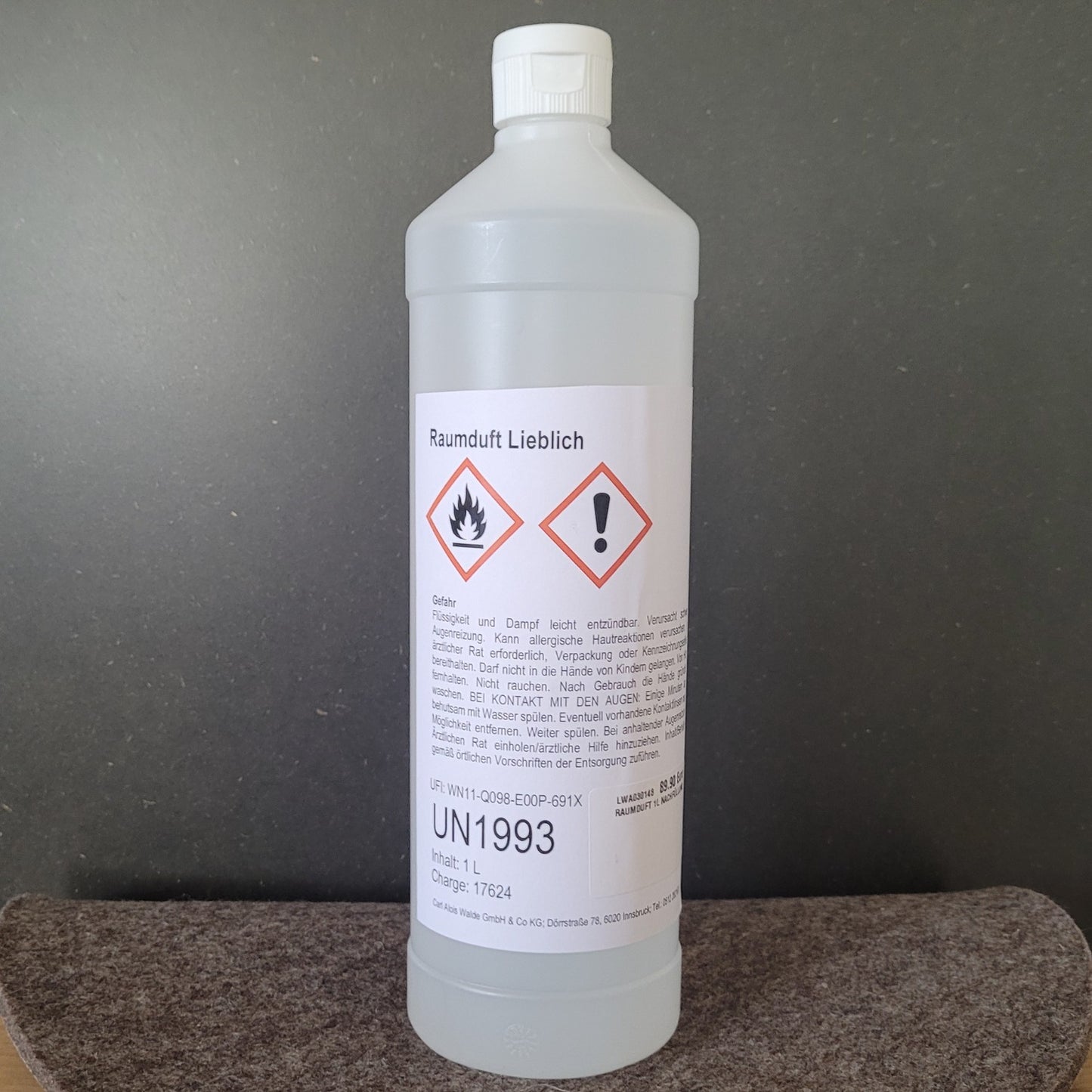 Raumduft 'AlpenAura' | verschiedene Duftrichtungen | 1 Liter - Nachfüllpackung | Made in Austria
