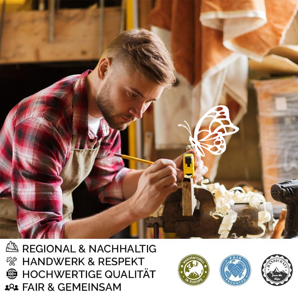 Hochbeet | regionale Gebirgslärche | inkl. Frühbeetaufsatz | mit automatischem Fensteröffner | L 125/206 x B 92 x H 80 cm | inkl. Nagegitter + Noppenfolie | Made in Austria