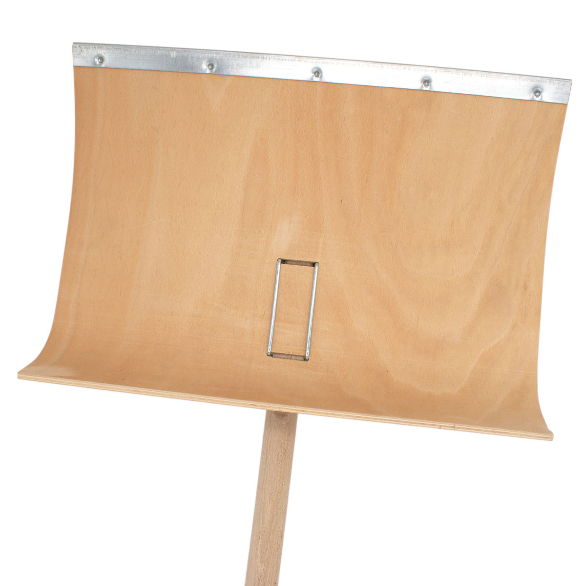 Schneeschaufel/Schneeschieber aus Eschenholz | Stiellänge: 130 cm, Blattbreite: 50 cm, Gewicht: 1.8 kg | handgemacht in Deutschland
