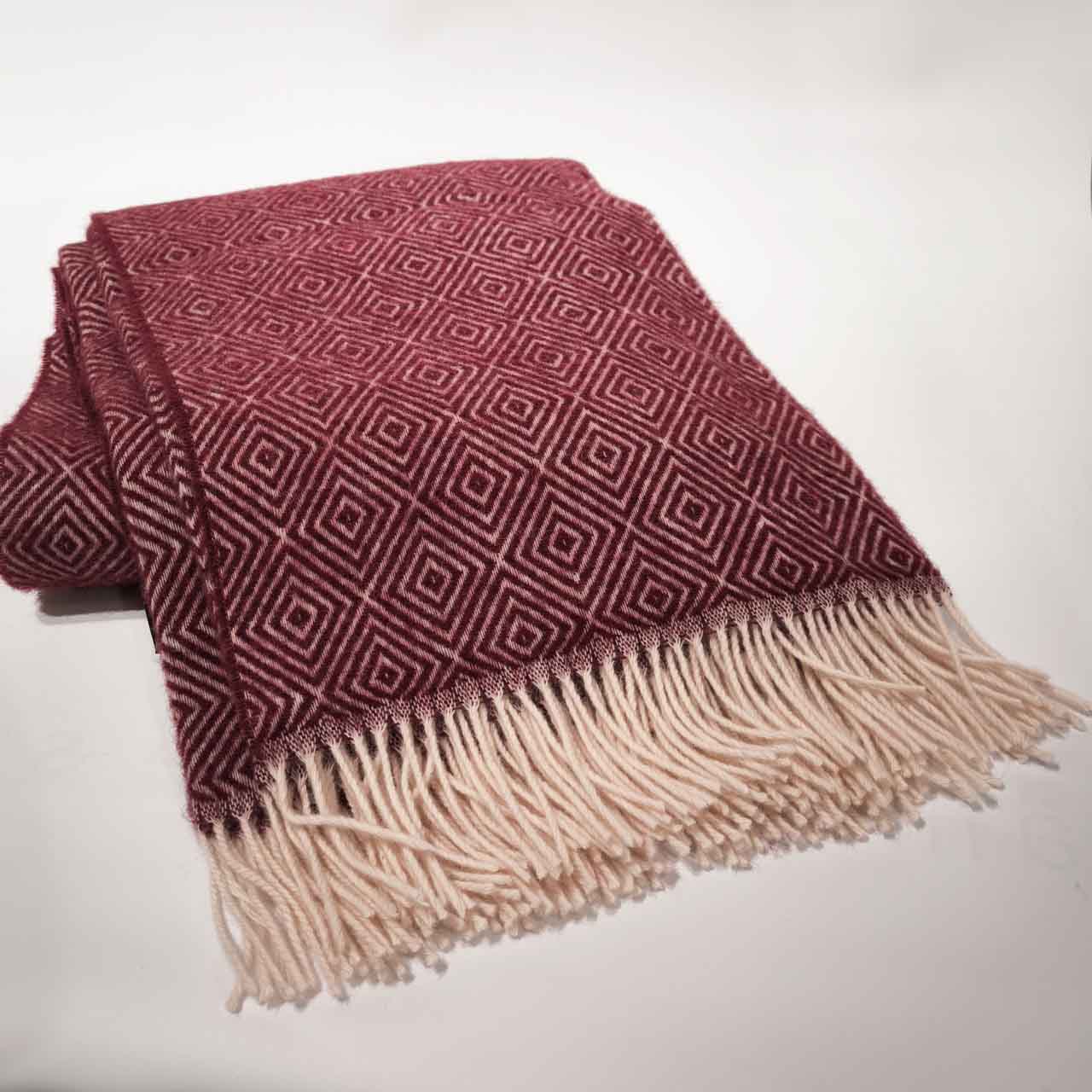 Wolldecke 'Wärmeoase' | 100 % Schurwolle | 140 x 200 cm | 300g/m² | verschiedene Farben | Made in Europe