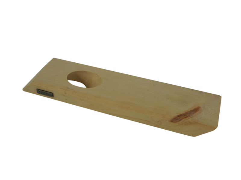 Exklusiver Flaschenhalter aus Holz 'Swaning at Prime Time' 27x7 cm