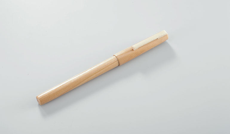 Tintenroller aus edlem Holz 'Ball Pen' | verchromte Spitze | wechslbare Mine | in verschiedenen Holzarten | Made in Germany