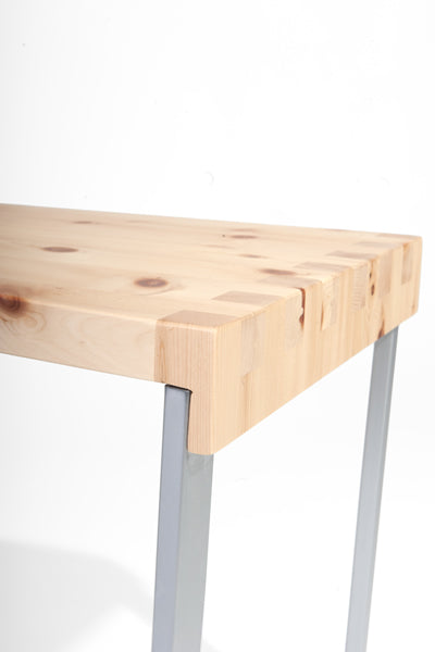 Designer Stuhl 'Sitwell Breeze' | Zirbenholz | B 41 x T 47 x H 91 cm | Freischwinger | Handarbeit aus Südtirol