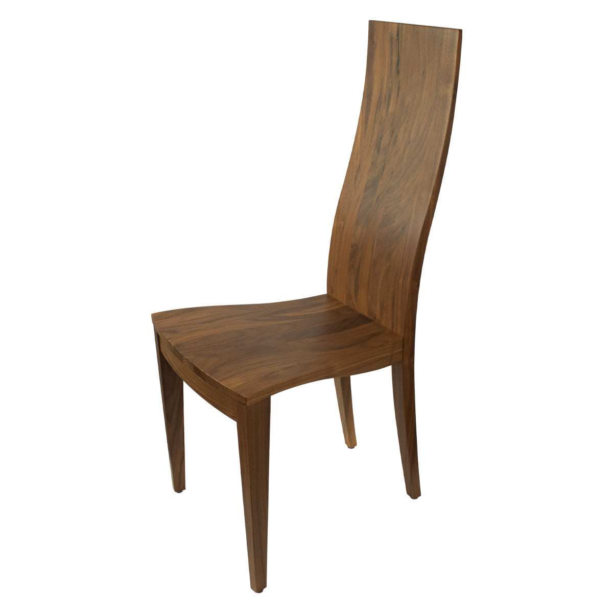 Eleganter Stuhl - 'Sitwell Fine' in verschiedenen Holzarten - Massives Designhandwerk