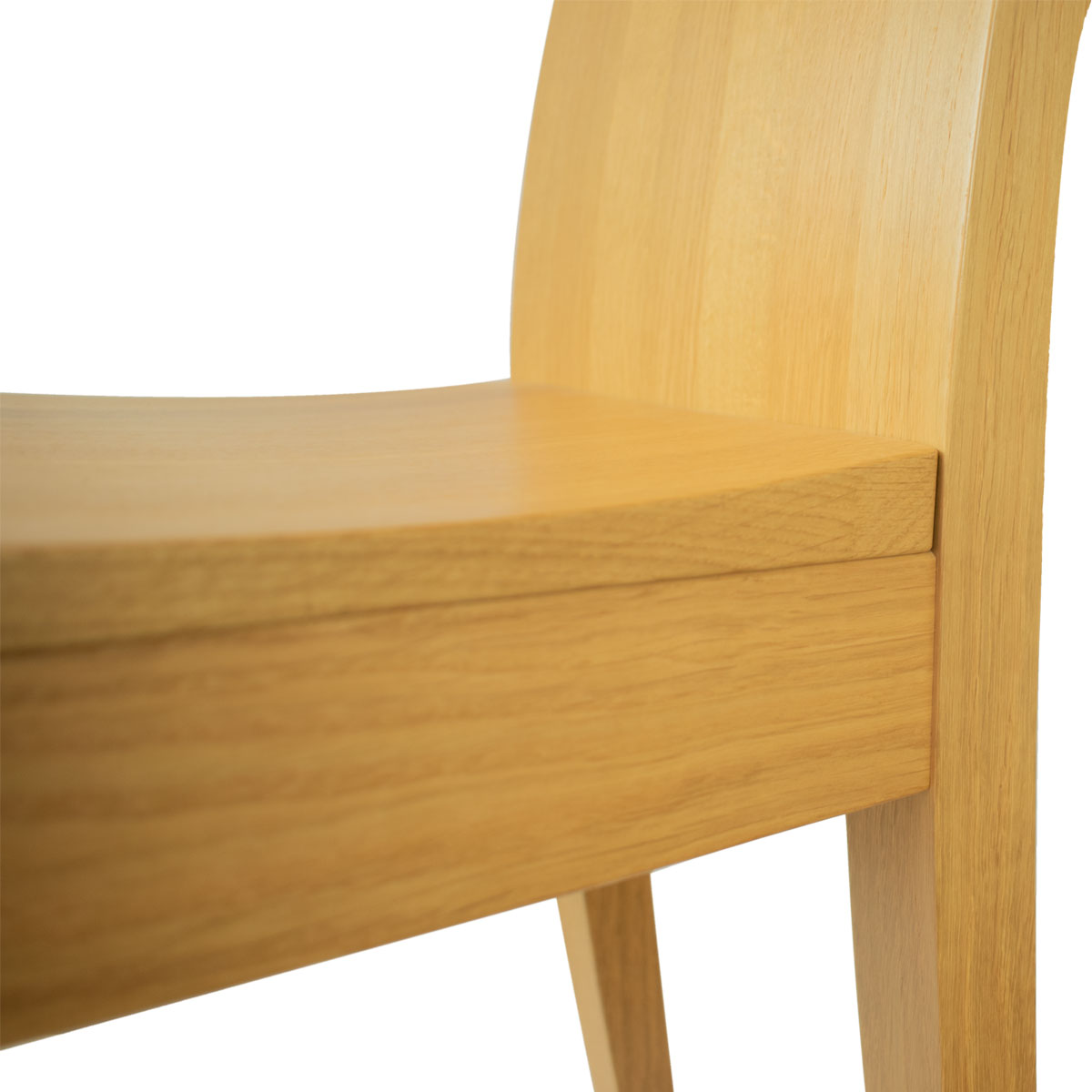Eleganter Stuhl - 'Sitwell Fine' in verschiedenen Holzarten - Massives Designhandwerk