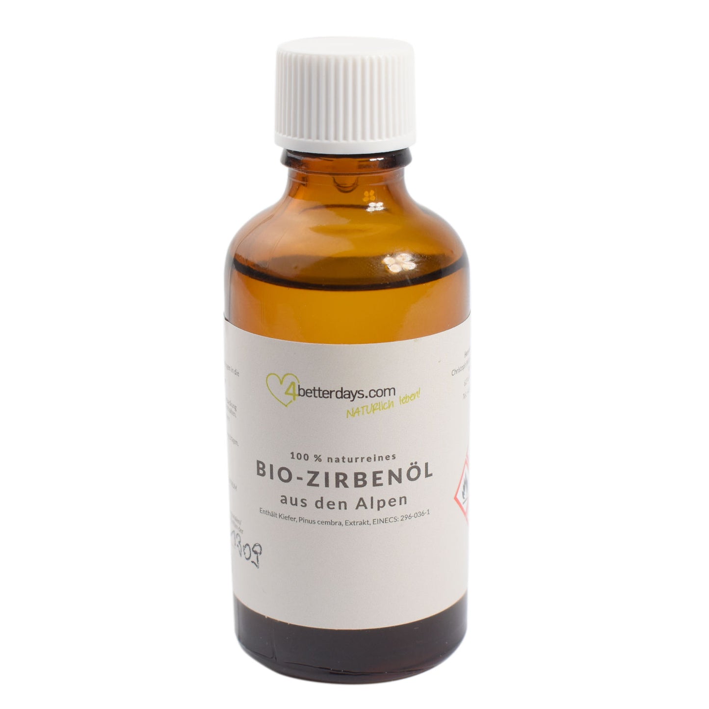 Reines Bio Zirbenöl | 100 % naturrein | verschiedenen Größen | Made in Austria