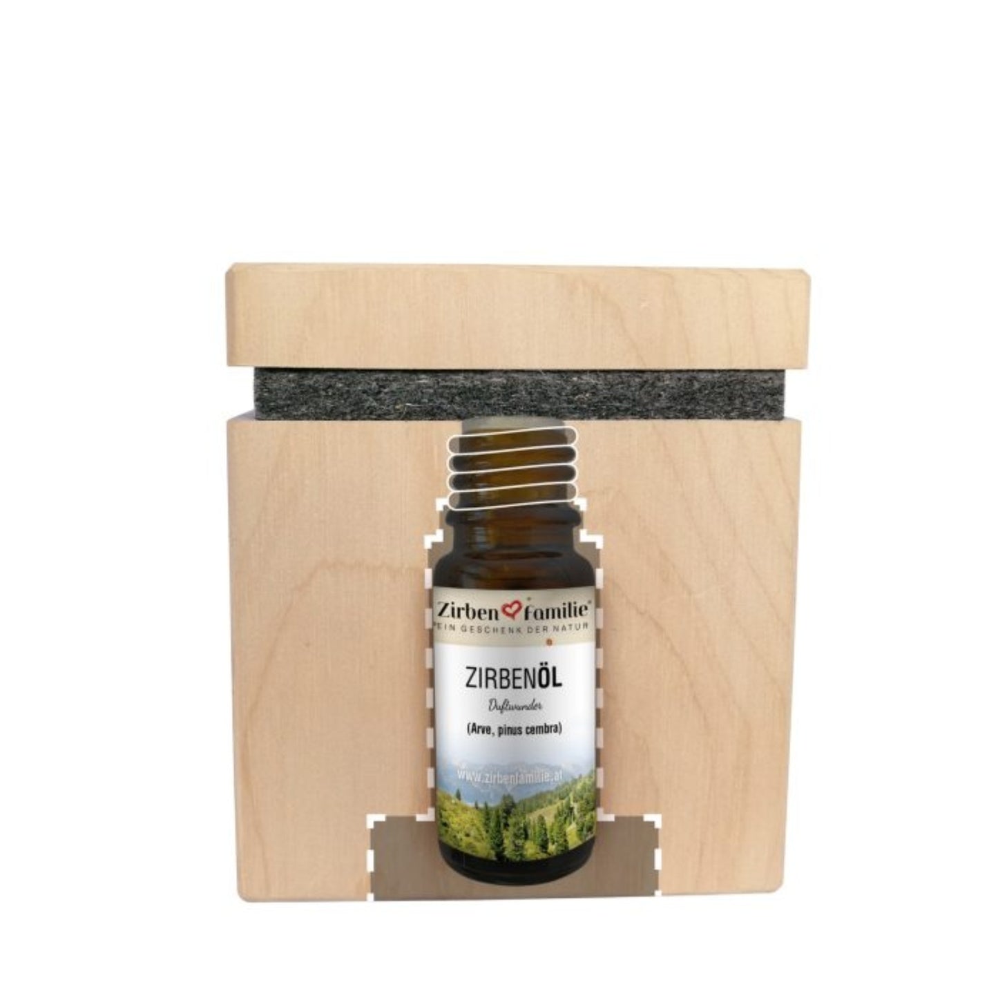Zirbenwürfel 'Premium Edition' inkl. 10ml Zirbenöl | Made in Austria