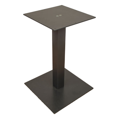 Tischgestell aus pulverbeschichtetem Eisen | quadratische Säule und Grundfläche | Made in Südtirol