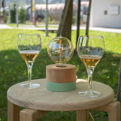 Stapel Hocker 'Stack' aus Massivholz | in verschiedenen Holzarten und Ausführungen | Handarbeit aus Südtirol