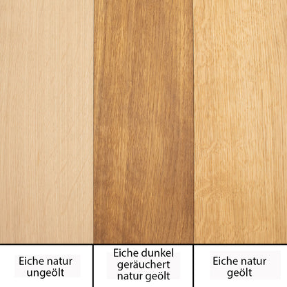 Christbaum aus Eichenholz 'bauMsatz' inklusive Dekorationsset