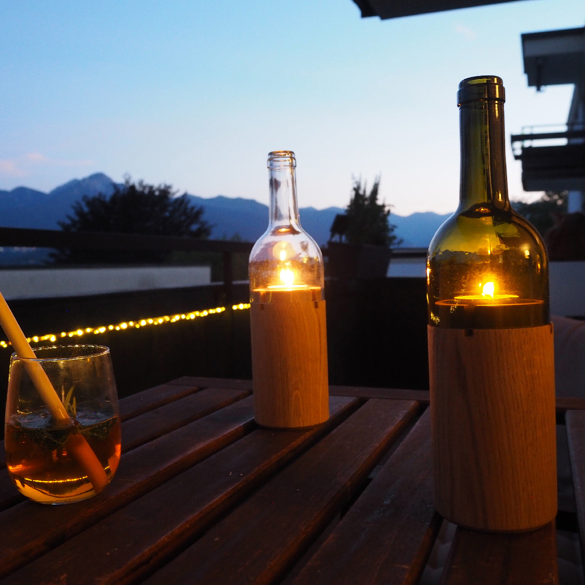 Ersatzglas für Windlicht 'Windy' klar oder grün