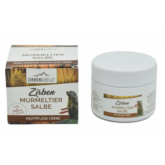 Murmeltier-Salbe mit Zirbe | 125ml