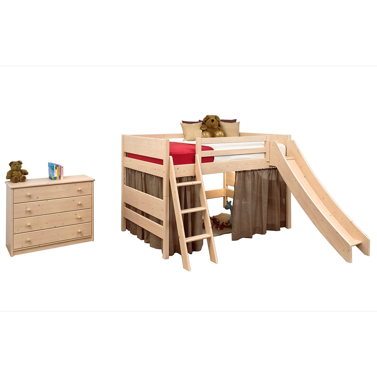 Kommode 'Dress & Hide' Astfichte mit Wasserlack behandelt 99x81x46