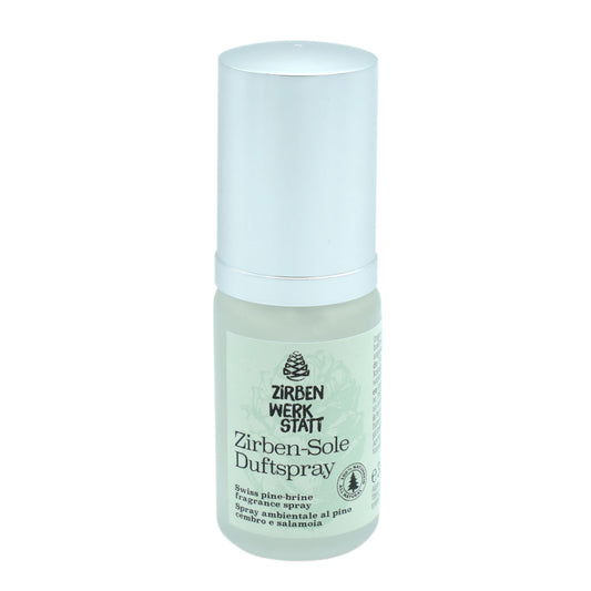Zirben-Sole-Spray naturrein - in edler Glasflasche 30 ml