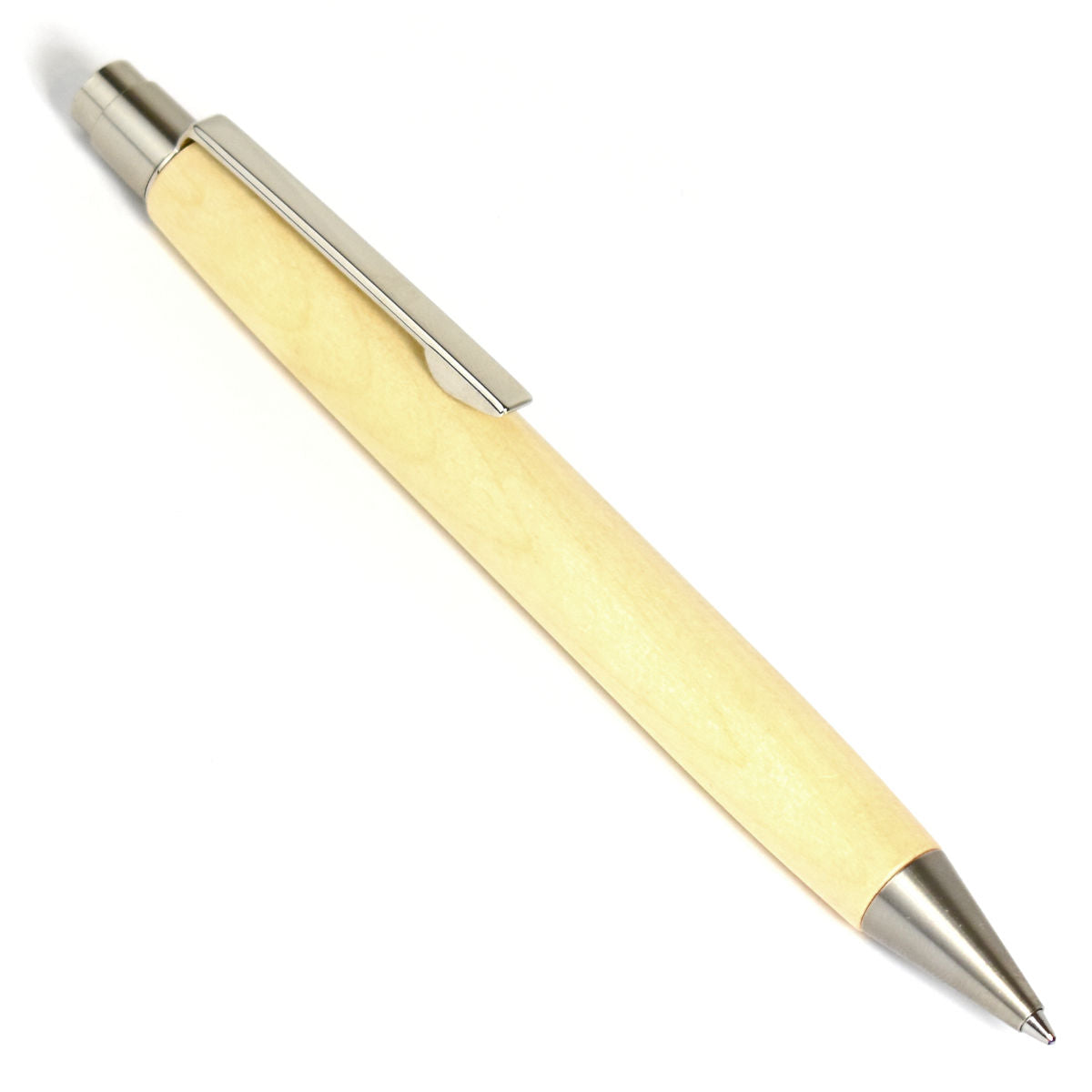 Eleganter Kugelschreiber 'Pen' aus Holz - Ahorn lackiert 10mm