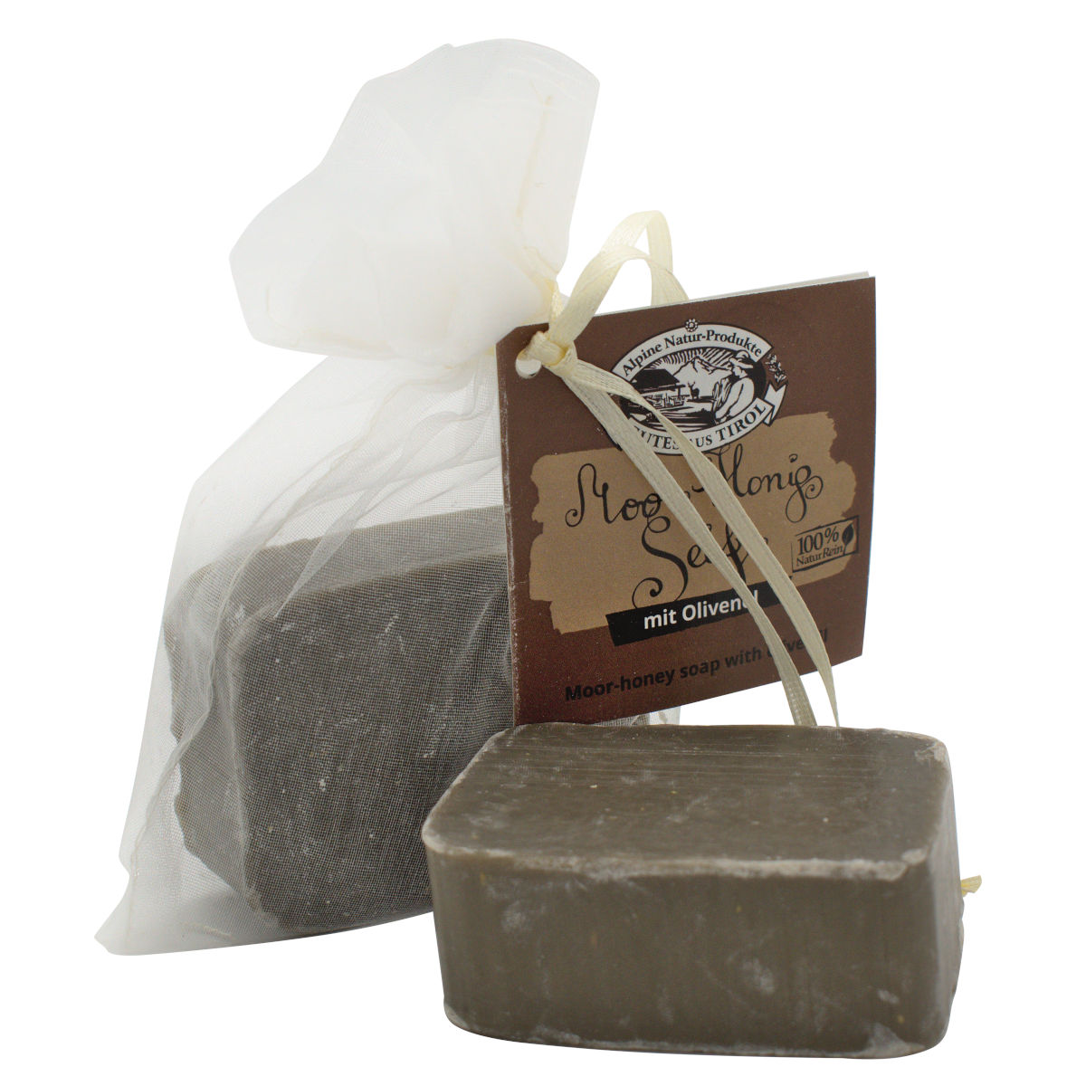 Moor / Honig Seife 80 g - 'Honey Marsh' Naturkarton