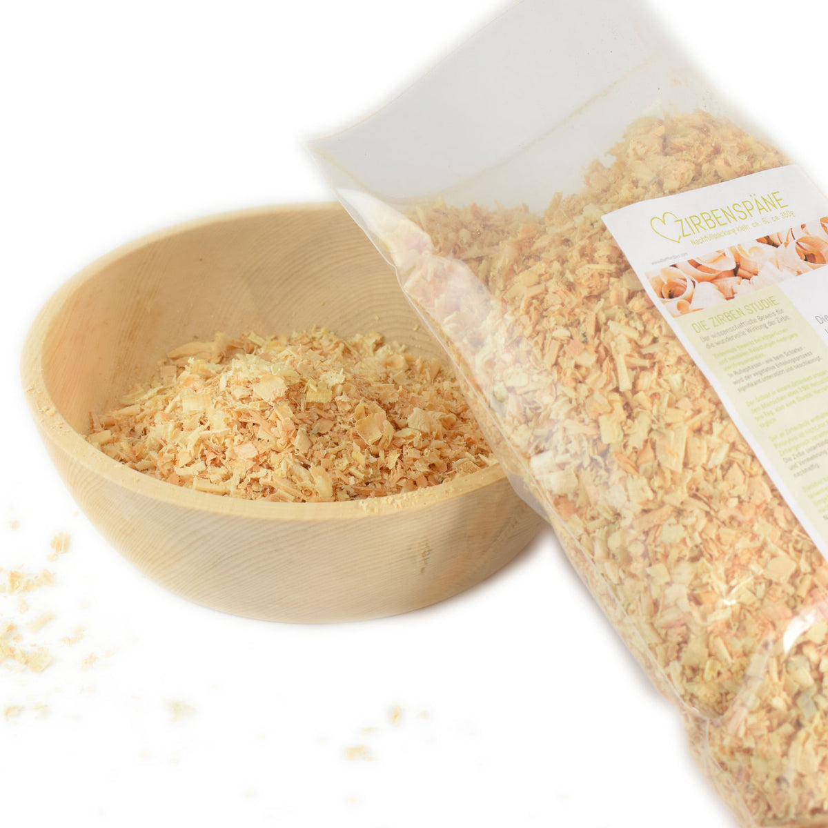 Zirbenspäne Nachfüllpack, für immerwährenden Zirbenduft - Groß
