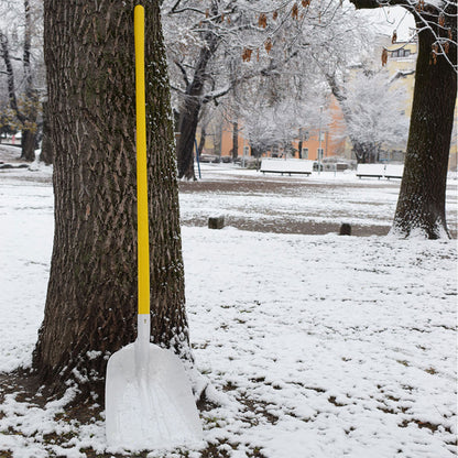 Universal Schneeschaufel/Schaufel mit 140 cm Leichtholzstiel