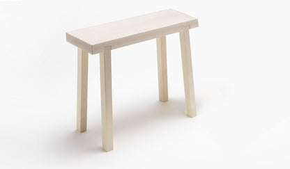 Schemel 'Sit Down' cooler traditioneller Schemel Ahorn_natur
