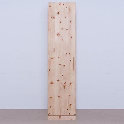 Kleiderschrank aus Zirbenholz - Eintürig linksoeffnend