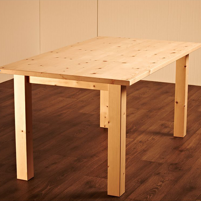 Massiver Holztisch 'Tablein' - im Landhaus-Stil  Astfichte mit Wasserlack behandelt 160x90x75