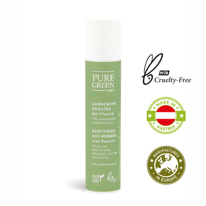Zahncreme ohne Fluorid 50 ml 'Med' - gefertigt in Österreich
