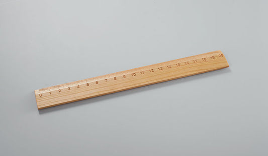 Lineal aus edlem Holz - 'Ruler' kirsche 20 cm