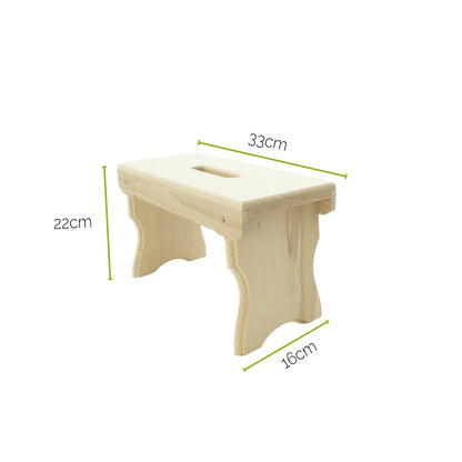 Holzschemel 3er-Set ‘Stand Up’ aus Buche - echte Handarbeit