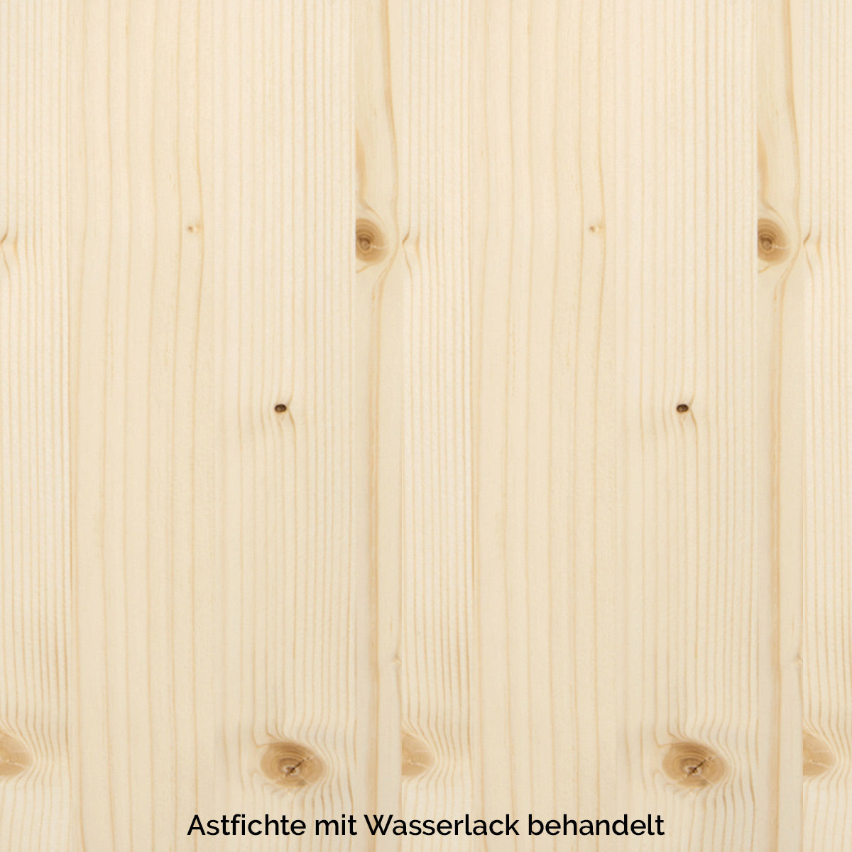 Kommode 'Dress & Hide' Astfichte mit Wasserlack behandelt 99x81x46