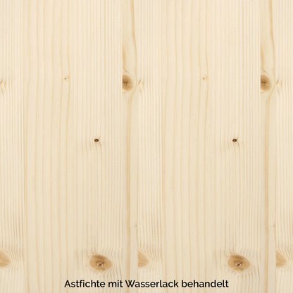 Kommode 'Dress & Hide' Astfichte mit Wasserlack behandelt 99x81x46