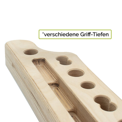 Trainingsboard 'Griff Kraft Germany' | inkl. 2 Sticks & Übungsposter | Birkenholz