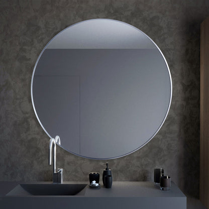 Spiegel rund 'Matteo' | DM 50 cm | in weiß | Manufactured in Europe