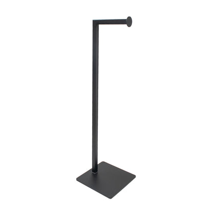 Toilettenpapier Ständer 'Levi' | Metallhohlrohr lackiert | in schwarz | Manufactured in Europe