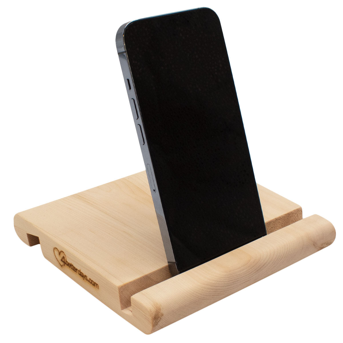 Handyhalter ‘Holdy’ aus Zirbenholz