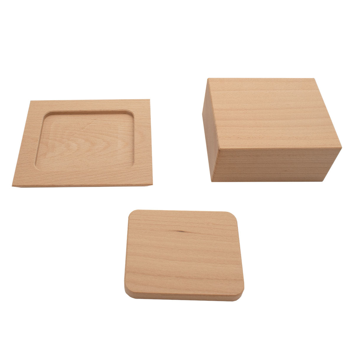 Butterdose ‘Breakfast’ aus Buchenholz | 3-teilig |