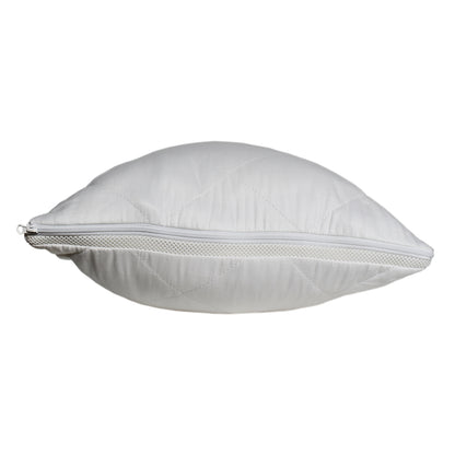 Physionight Duftschlafkissen 2 in 1  Dufteinlage Zirbe und Schurwolle | 40 x 80 cm