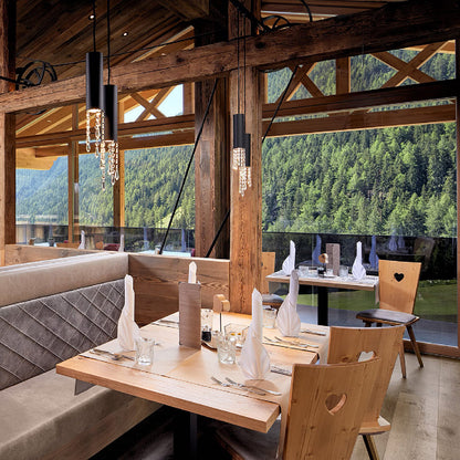 Landhausstuhl aus Zirbenholz 'Alpine Seat' - Füße in Buche - Country Style