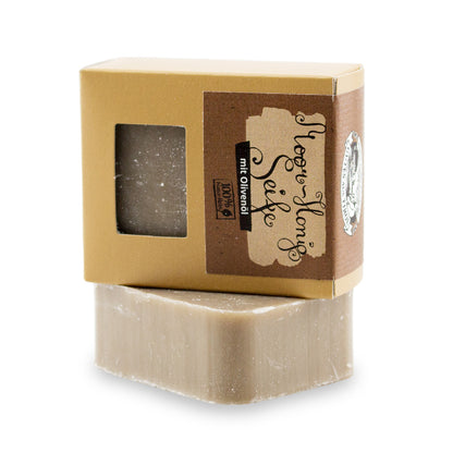 Moor / Honig Seife 80 g - 'Honey Marsh' Naturkarton