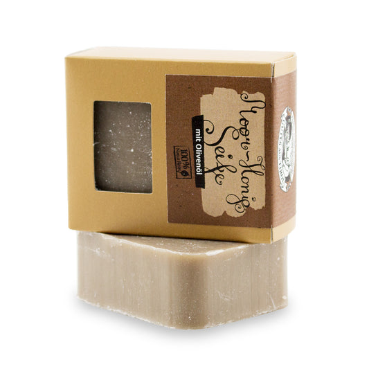 Moor / Honig Seife 80 g - 'Honey Marsh' Naturkarton