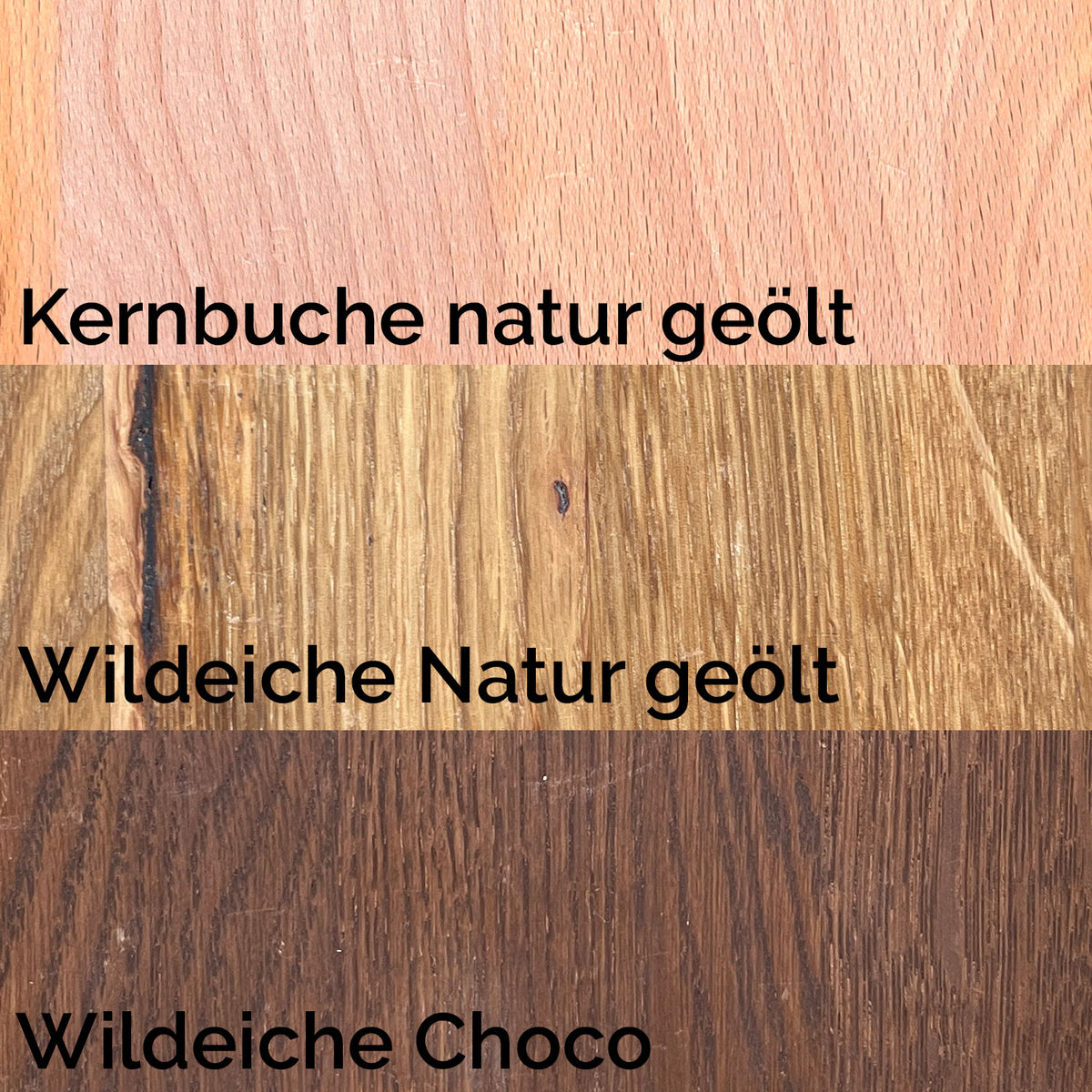 Massivholztruhe 'Elegant' Kernbuche Natur geölt