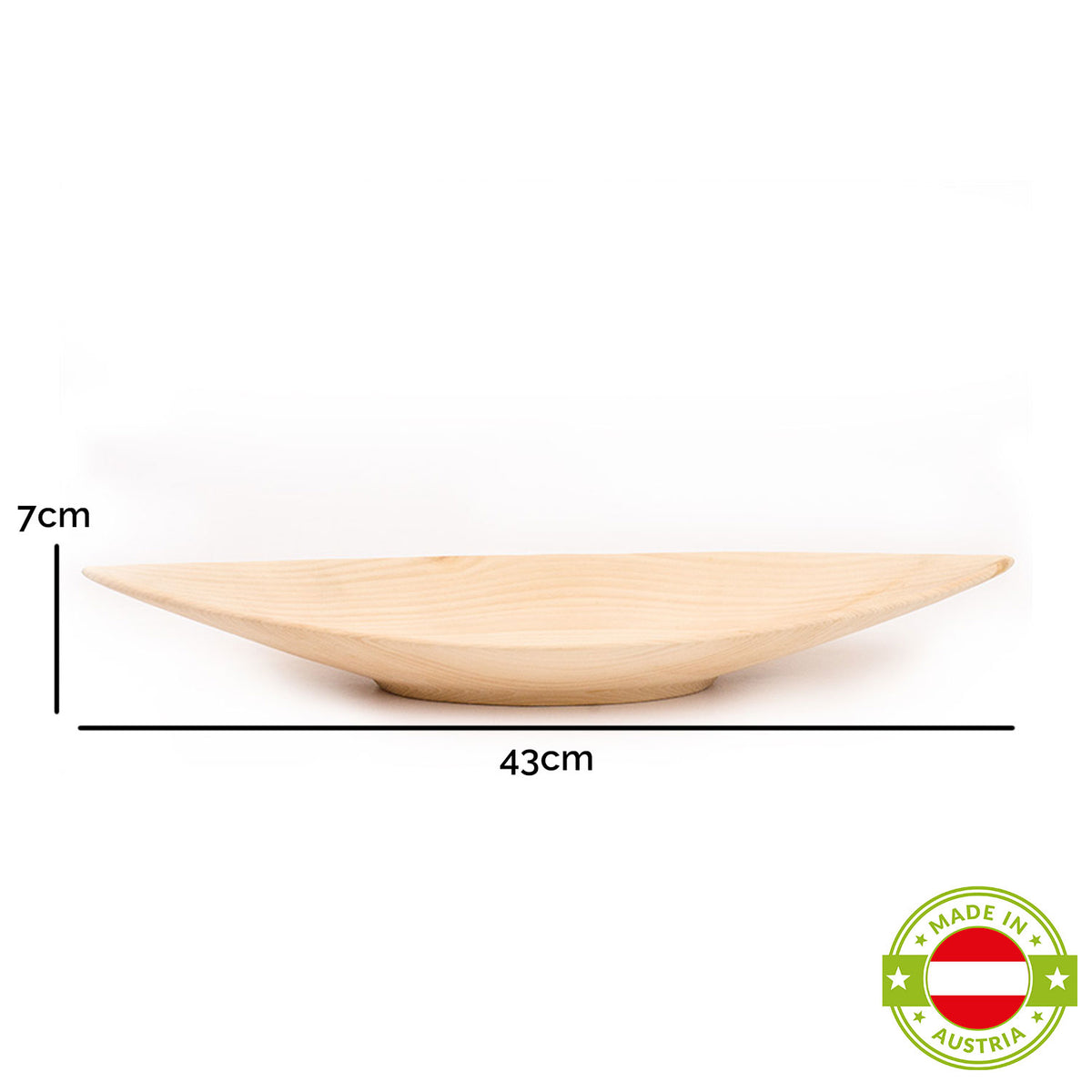 Elegante Zirbenholzschale - 'Soulbowl Balance'