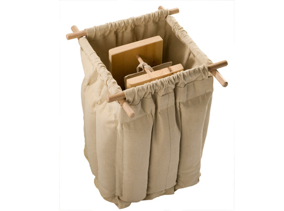 Nachhaltige Klimabox 'Fresh & Free' |  aus Zirbenholz | B 40 x T 40 x H 66 cm