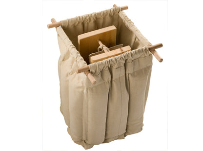 Nachhaltige Klimabox 'Fresh & Free' |  aus Zirbenholz | B 40 x T 40 x H 66 cm