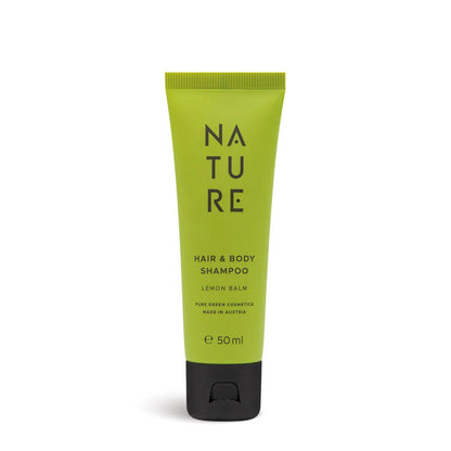 Hair & Body Shampoo 'Lemon Balm' | 30 ml | Kunststofftube